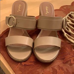 Heeled Sandals NWOT